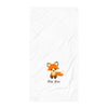 The Cute Adorable Red Fox Towel