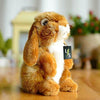 Toy - LightningStore Adorable Cute Orange Rabbit Bunny Stuffed Animal Doll Realistic Looking Plush Toys Plushie Children's Gifts Animals