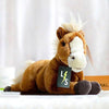 Toy - LightningStore Adorable Cute Sitting Lying Sleeping Brown And White Horse Pony Doll Realistic Looking Stuffed Animal Plush Toys Plushie Children's Gifts Animals