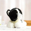 Toy - LightningStore Adorable Cute Sleeping Lying Black And White Oreo Cookie And Cream Cat Kitten Stuffed Animal Doll Realistic Looking Plush Toys Plushie Children's Gifts Animals